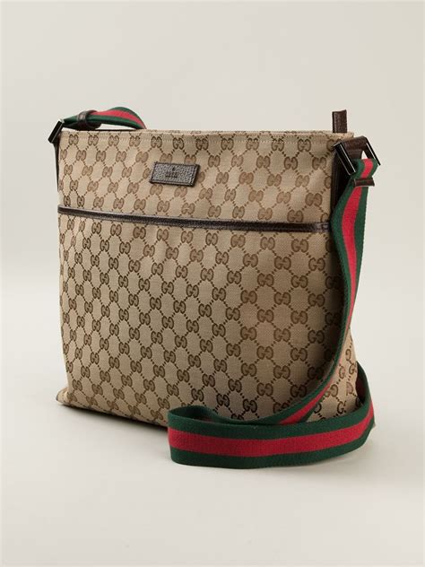 gucci small crossbody monogram|gucci monogram tote bag.